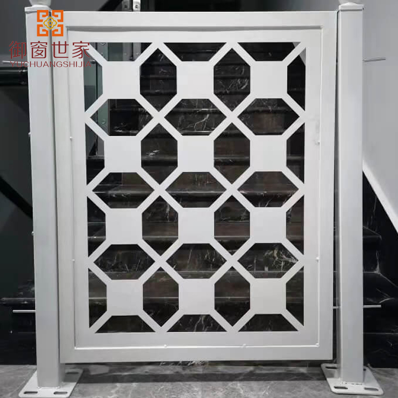 Fencing and Balconies Contractor Project Aluminum Laser Cut Panel Fence for Villa