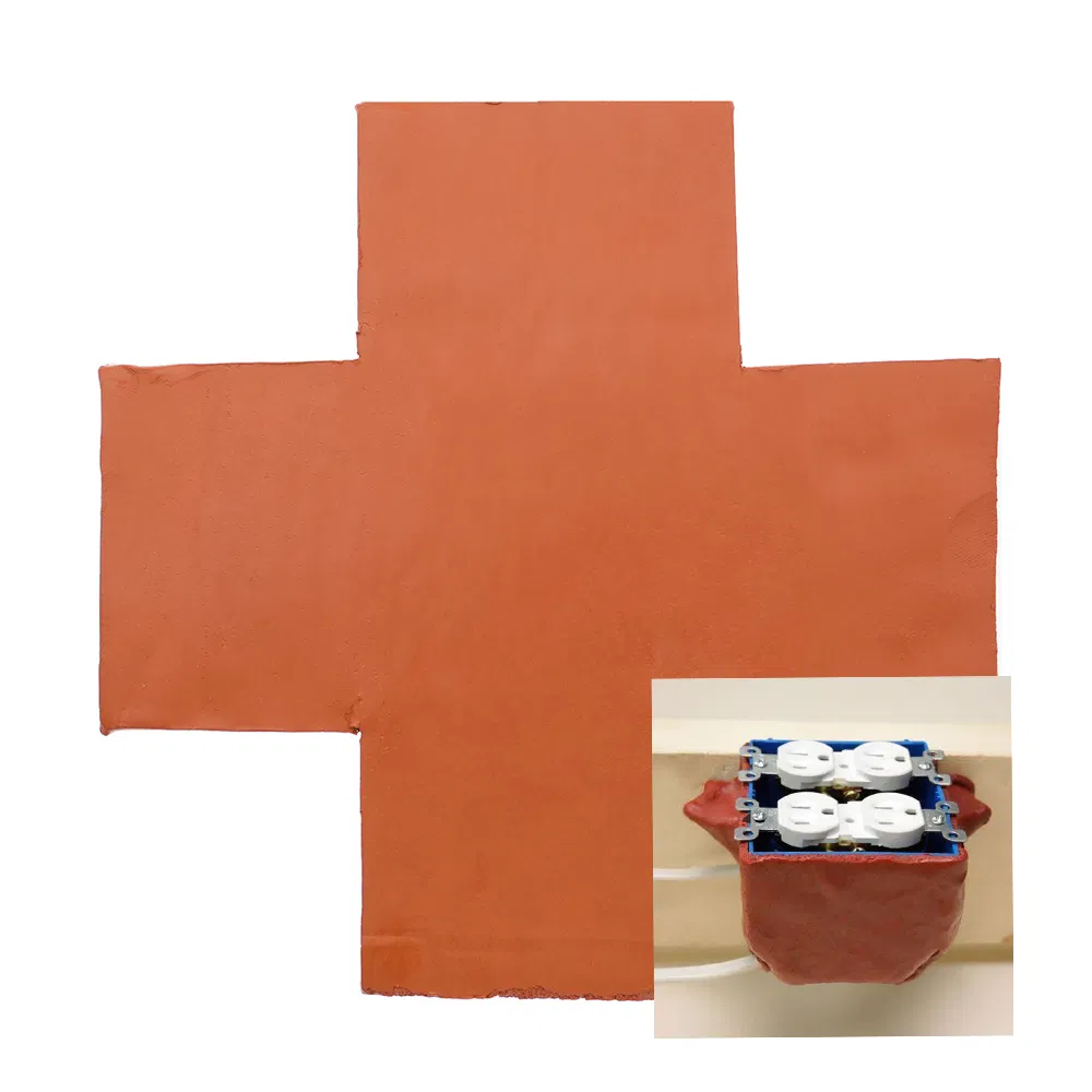 Tobs Fire Putty Electrical Putty Barrier Moldable Fire Barrier Adhesive Putty Pads for Wall Openings