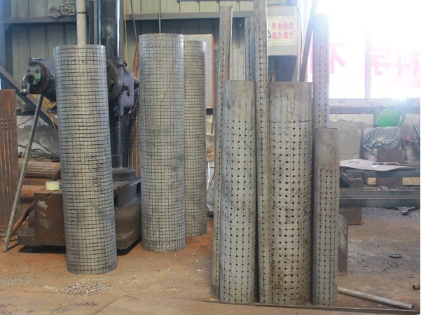 Galvanized Steel Perforated Metal Mesh Tunnel Fan Muffler Accessories