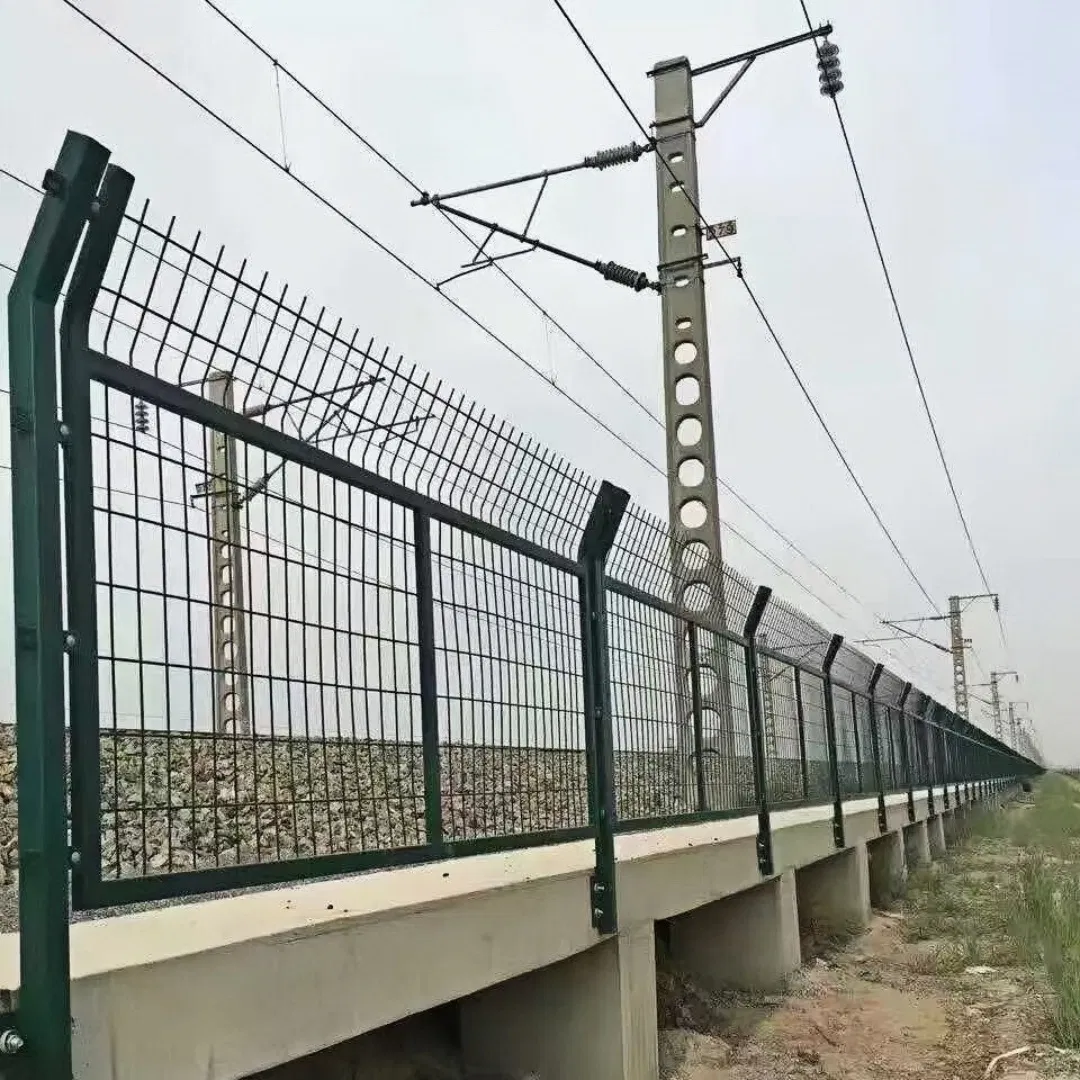 Easily Assembled 358 Security Fence for Railway Stations and High-Speed Rail Protection