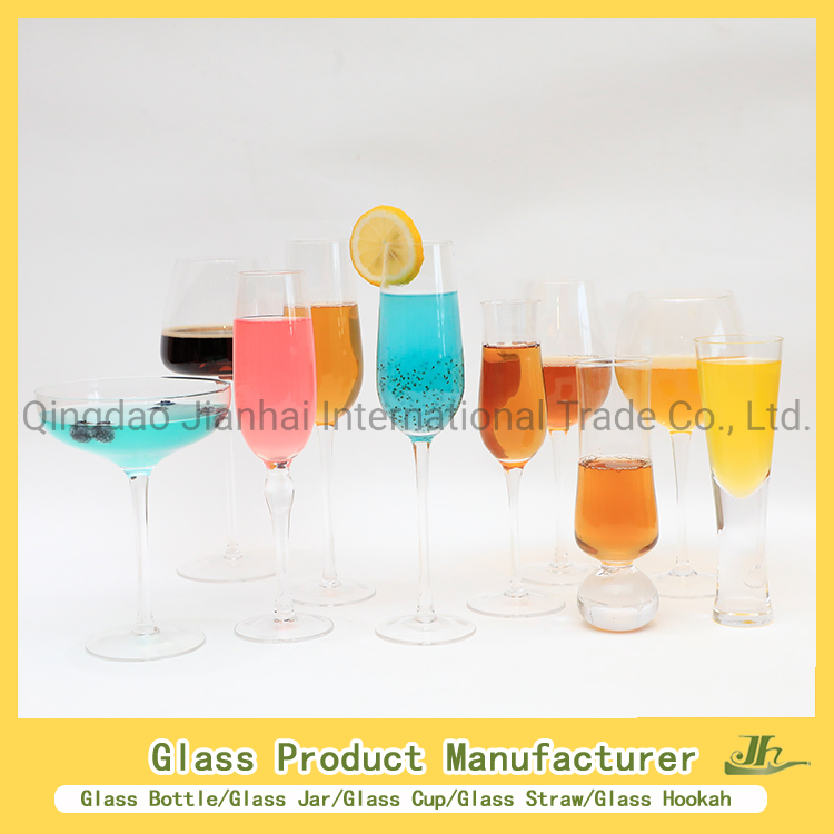 40ml, 50ml, 100ml, 120ml, 150ml, 250ml, 350ml, 450ml Round, Square, Octagonal Vine Glass Manufacturer
