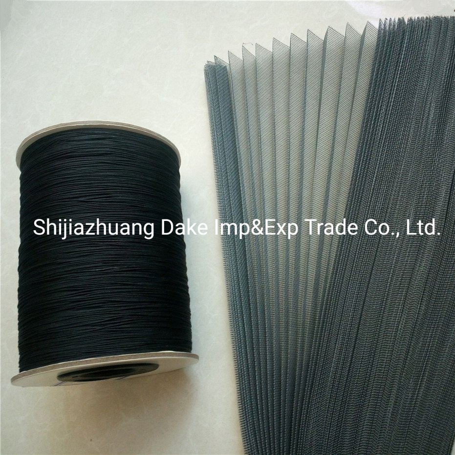 Retractable Sliding Plisse Insect Net String, Pleated Insect Net Thread, Folding Insect Screen Cord