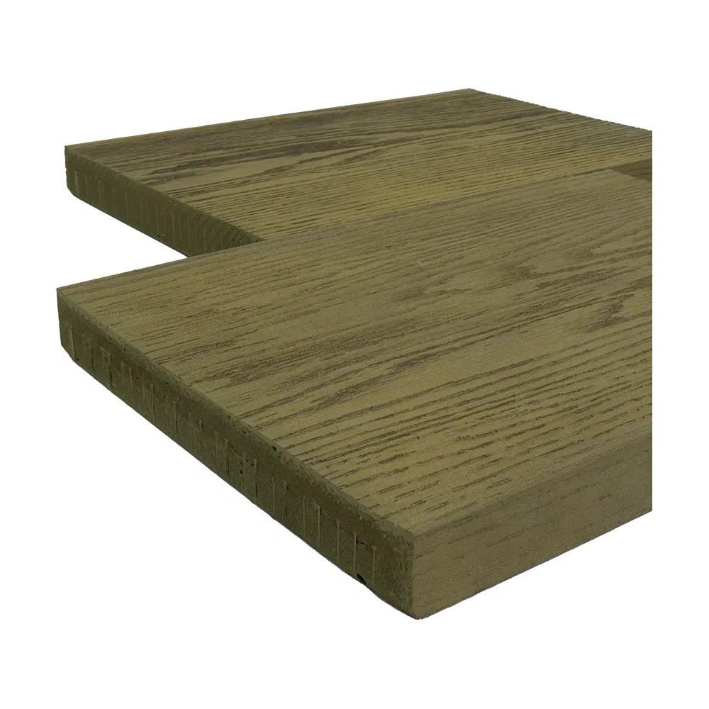 China Factory Outdoor Solid Composite Decking PU Composite Floor Decking Boards