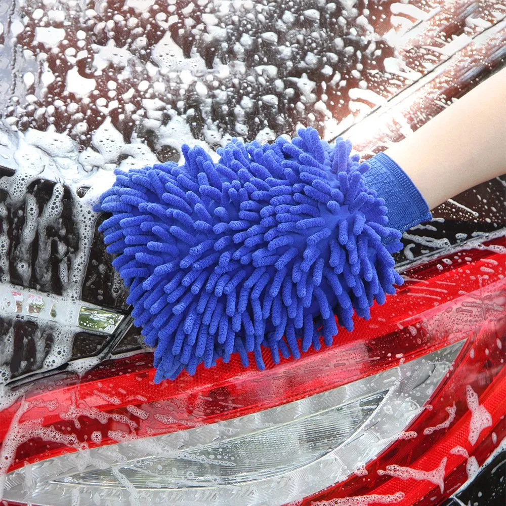 Chenille Material Car Washing Mitt