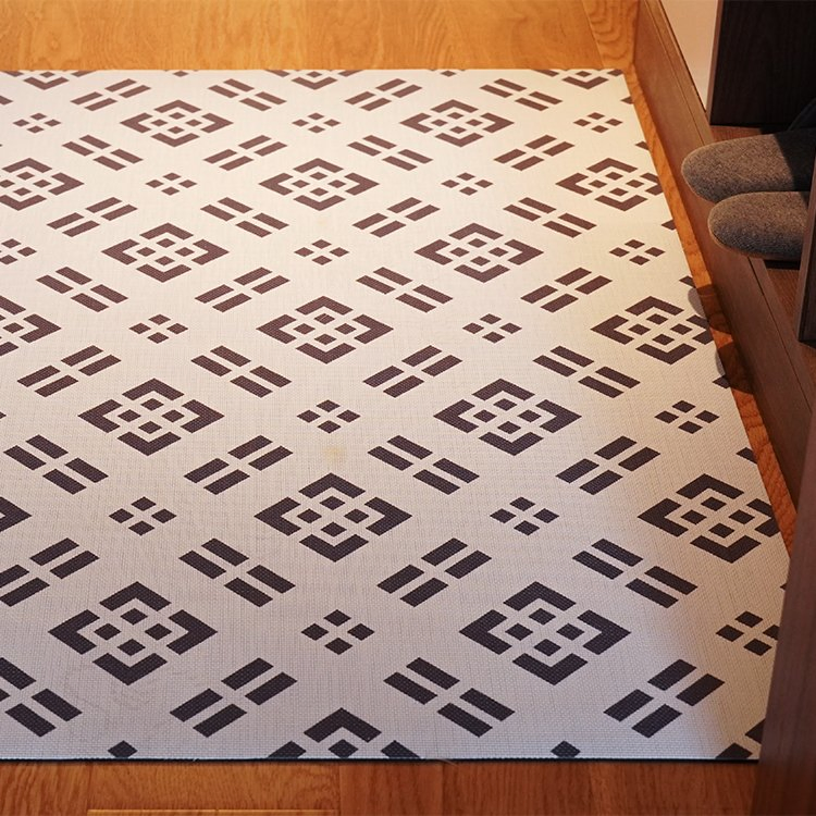 Custom Waterproof PVC Foam Commercial Printed Kitchen Floor Mats
