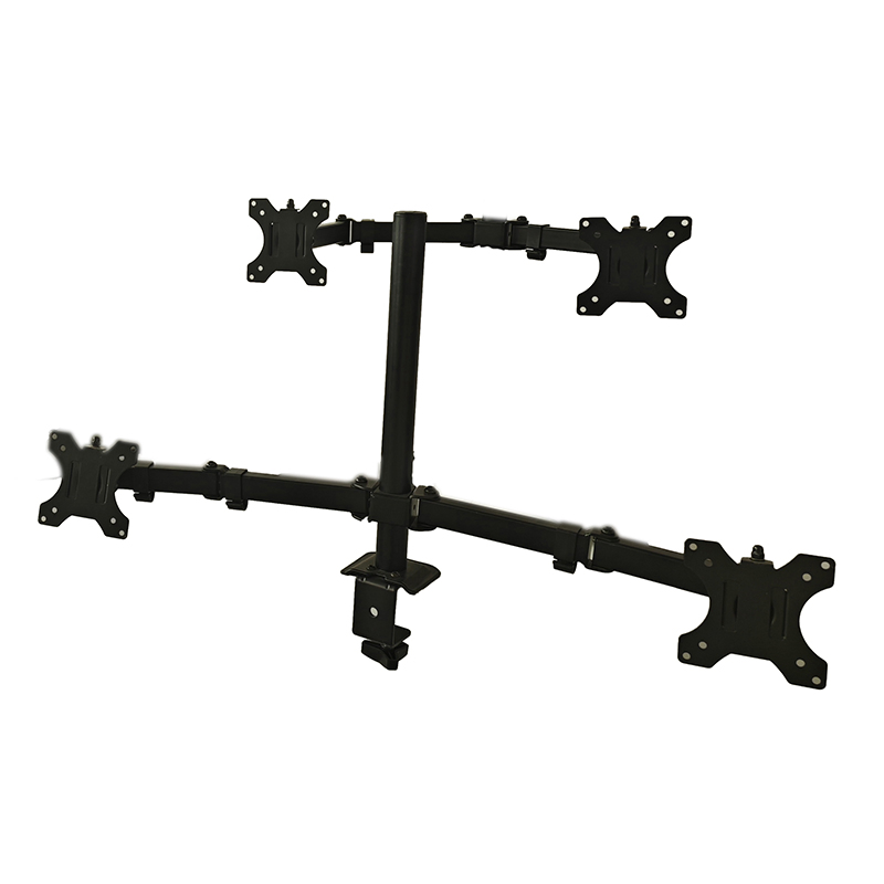 Кронштейн для двух мониторов с креплением на стол