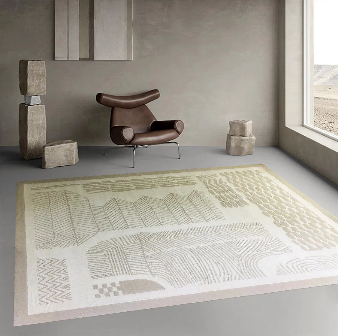 Shandong Factory Custom Colorful Mat Wliton Carpet Home Decorative Living Room Guest Room Rectangles Shaped Area Rug