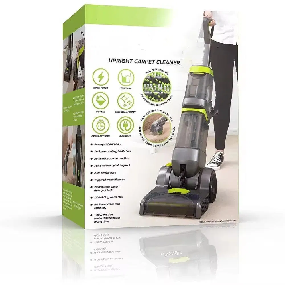 Steam Wet and Dry Vacuums Washing Carpet and Car Seat Upright Shampooer Vacuum Cleaner Power Dash Pet Carpet Cleaner