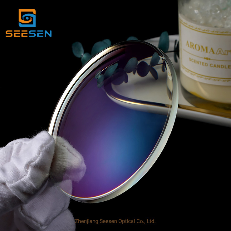 1.59 Polycarbonate Blue Cut UV420 PC Blue Block Optical Stock Lens Ophthalmic Lenses