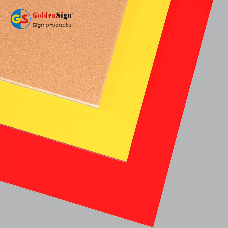 Алюминиевые композитные панели PVDF 4мм Goldensign