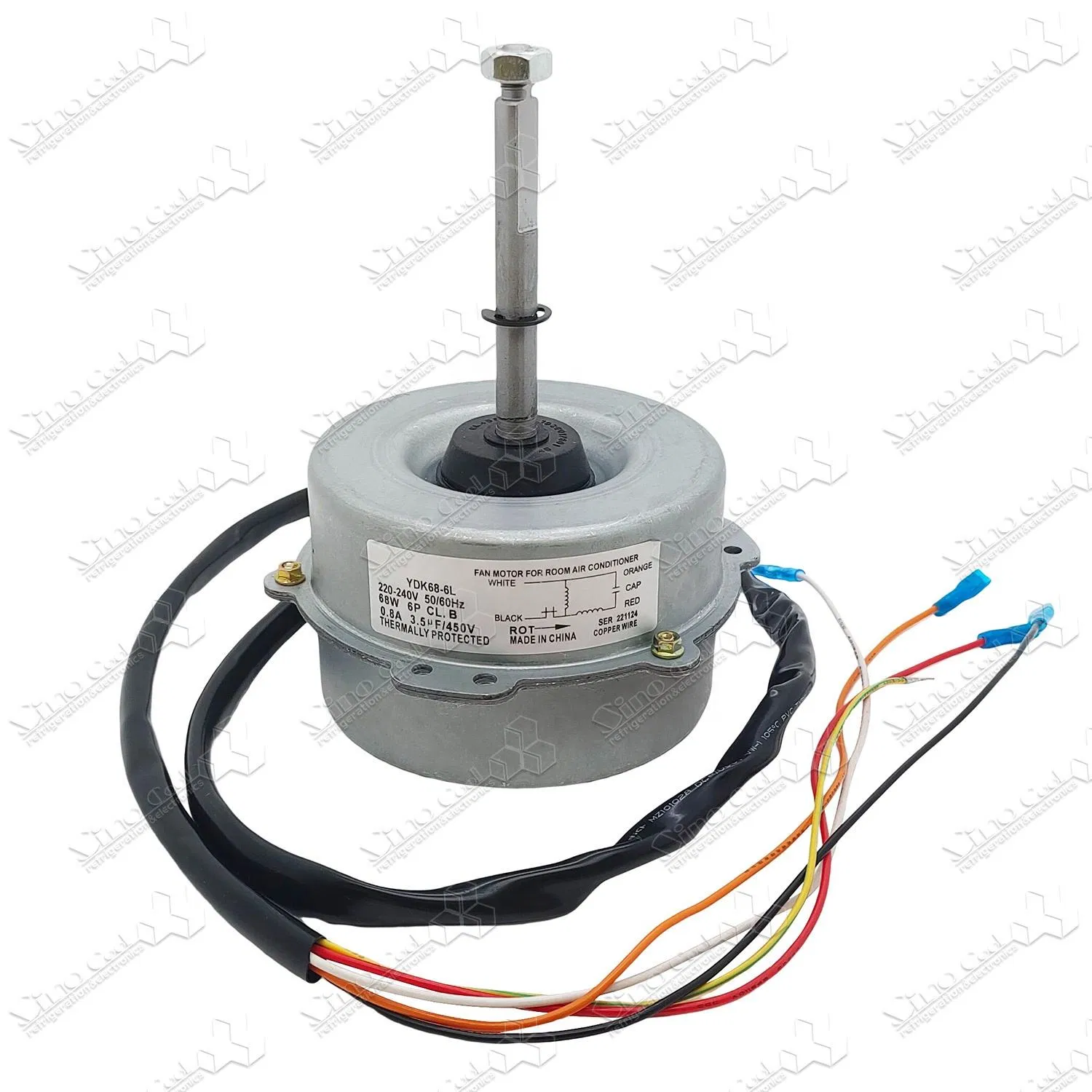 Sinocool Ydk68-6L 220V 68W Air Conditioner Outdoor Universal Motor Fan