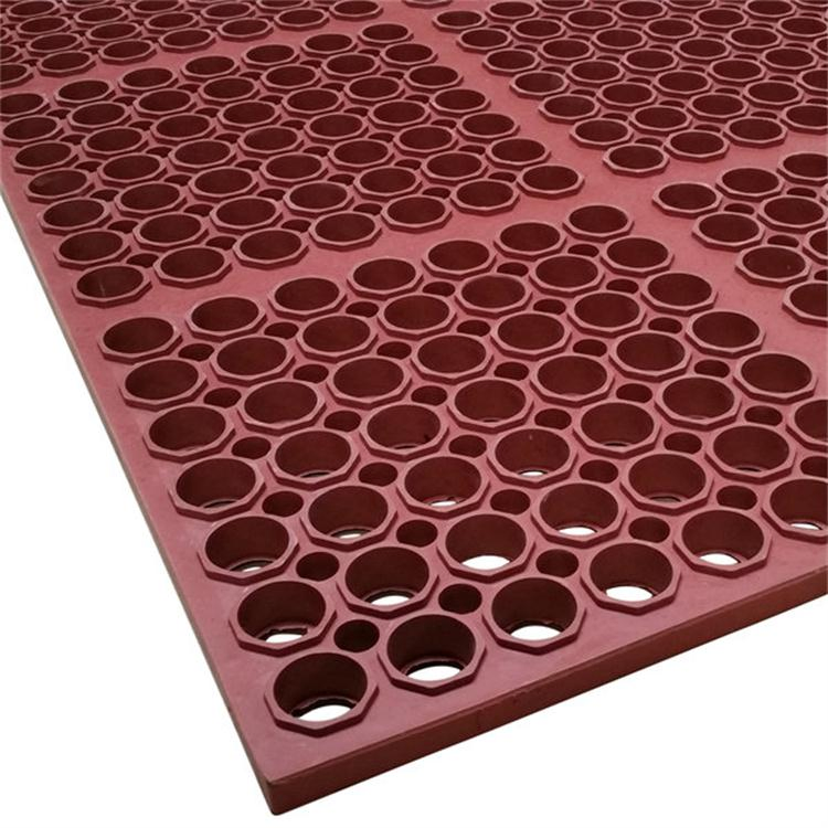 Rubber Hole Ring Mat, Door Mats, Stable Rubber Mat