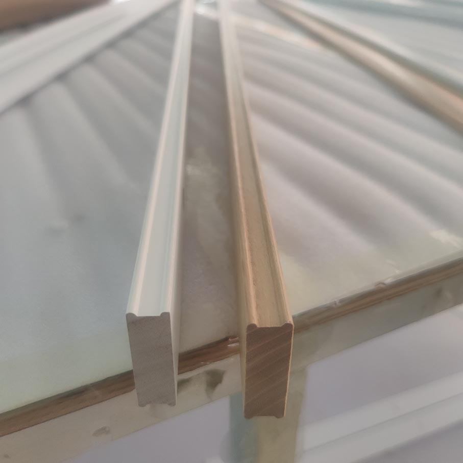 Paulownia Wood Bottom Rail for Paulownia Wood Blinds