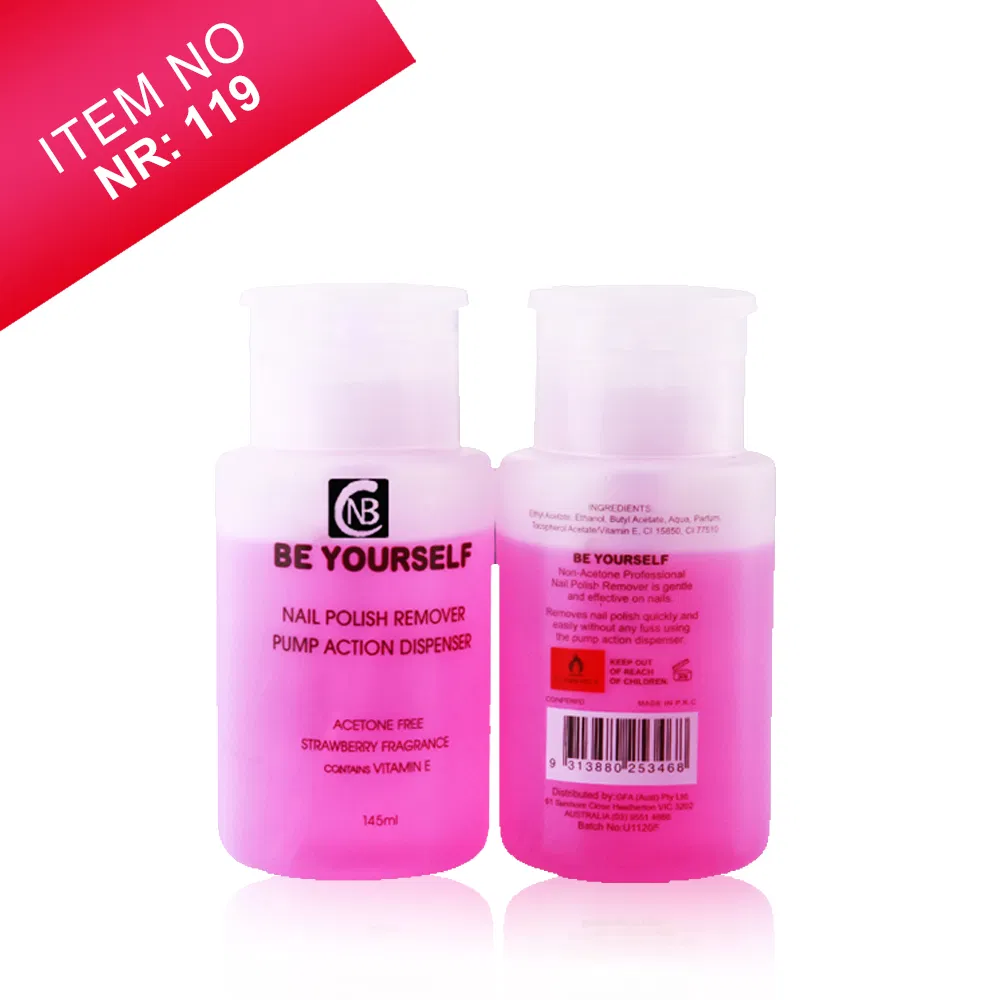 Nail Polish Remover with Pump Press Nail Polish Remover 150ml