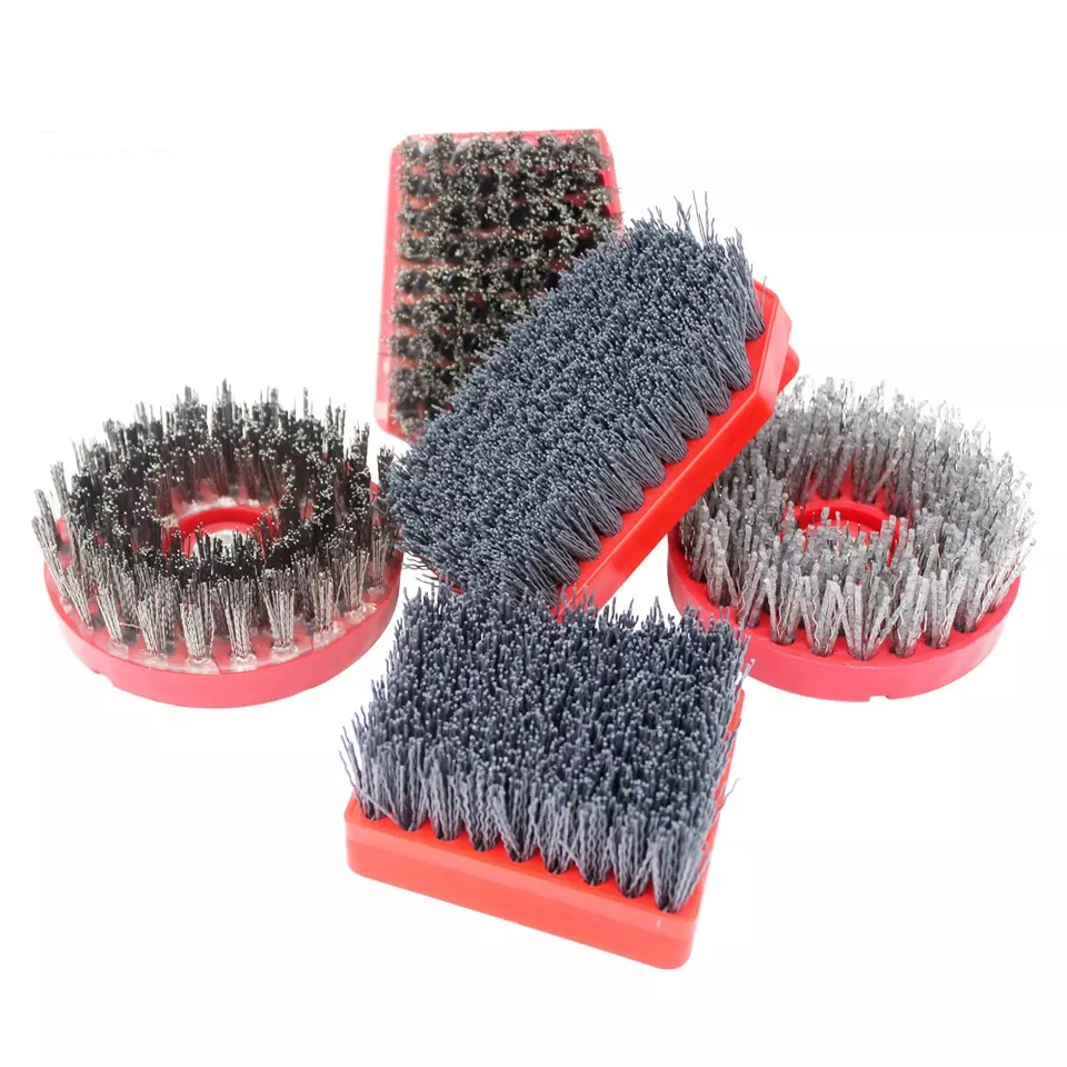 Frankfurt Silicon Carbide Abrasive Brush for Stone Antique Polishing