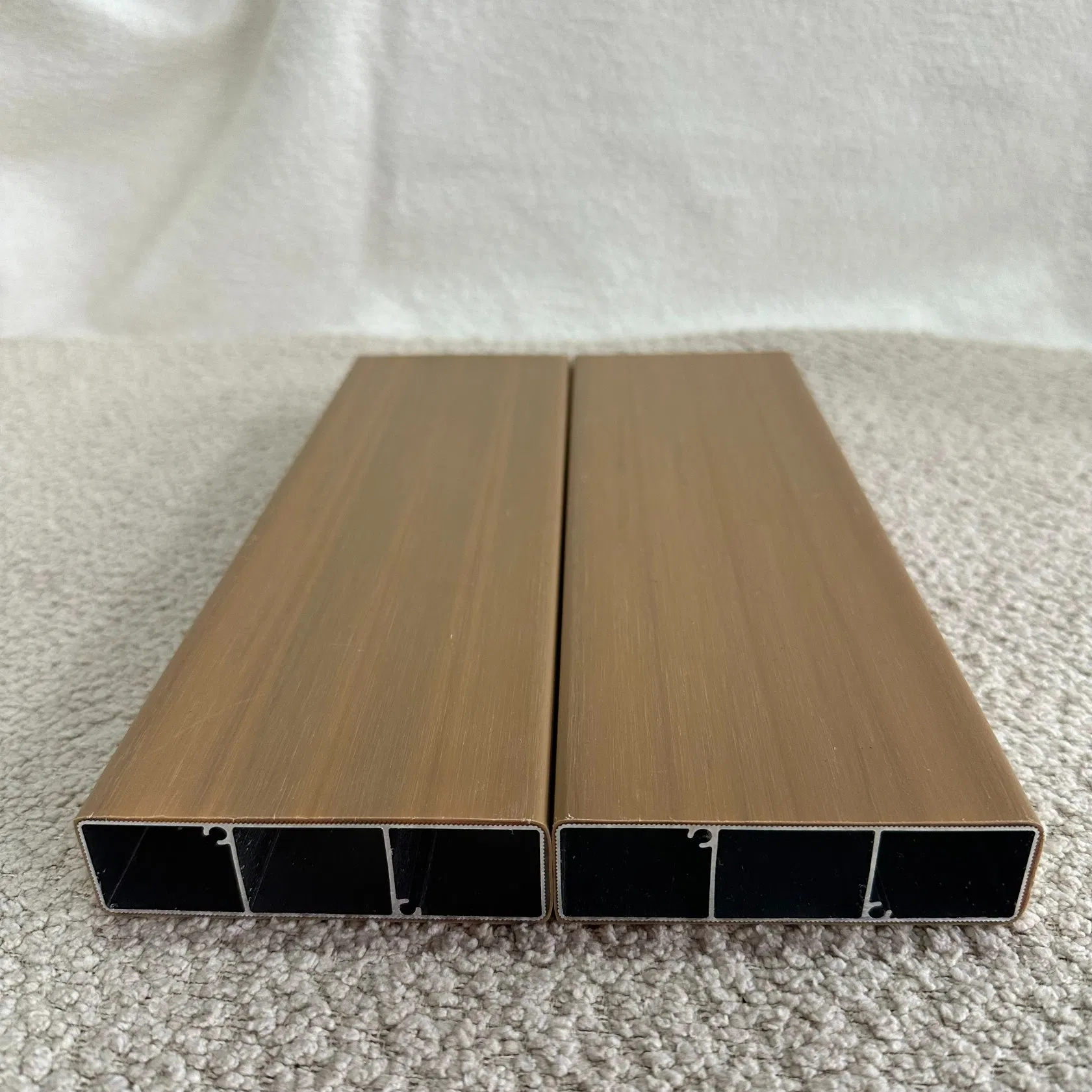 Versatile Application WPC Louver 100mm by 30mm Size Multi-Purpose Environmental Management