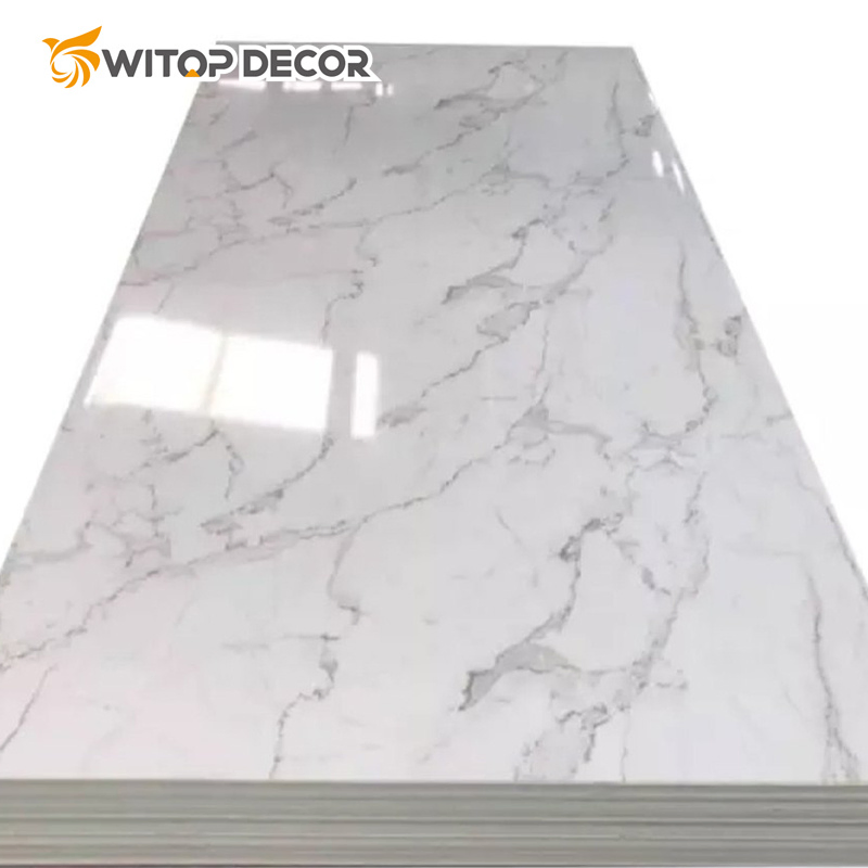 Hot Sale PVC UV Marble Sheet for Interior Decoration