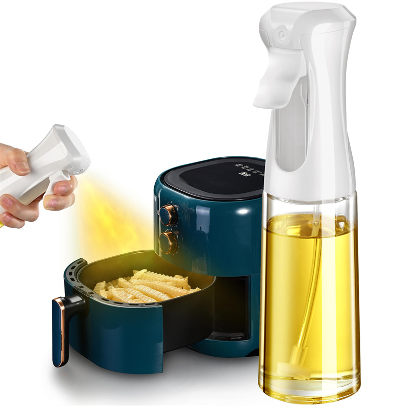 200ml Glass Olive Oil Spray Bottle Kitchen Gadgets Accessories Oil Sprayer for Cooking
