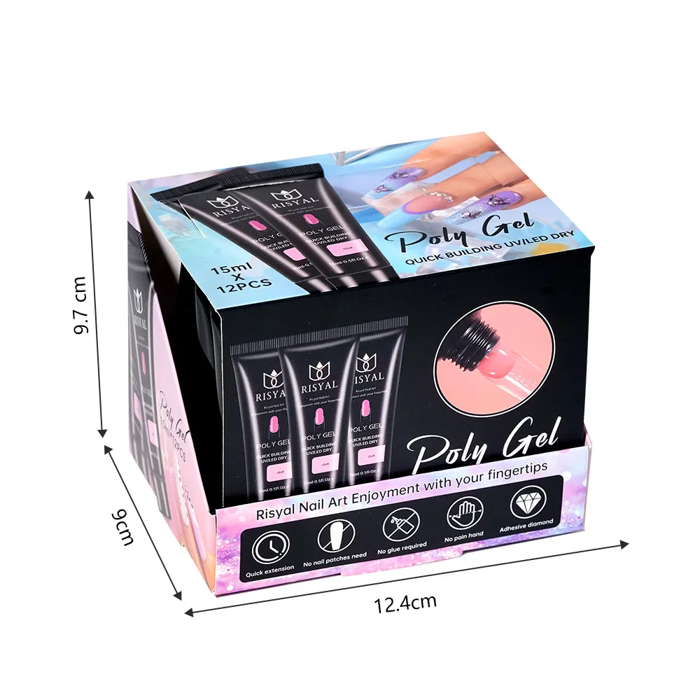 Wholesale Complete Gel Nail Polish Kit 60 Colors Salon Supplies Gel with Rubber Base No Wipe Top Coat