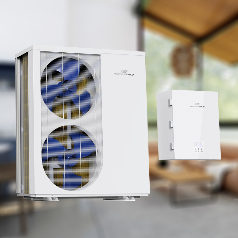 Power World Air Source Heat Pump R290 Air to Water Heat Pump