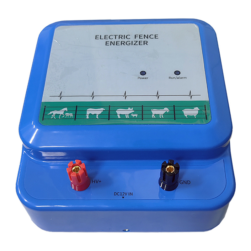 Solar Energy Pulse Electric Fence Animal Husbandry Electric Fence Energizer Complete Set of High Voltage Power Grid System for Farm Breeding