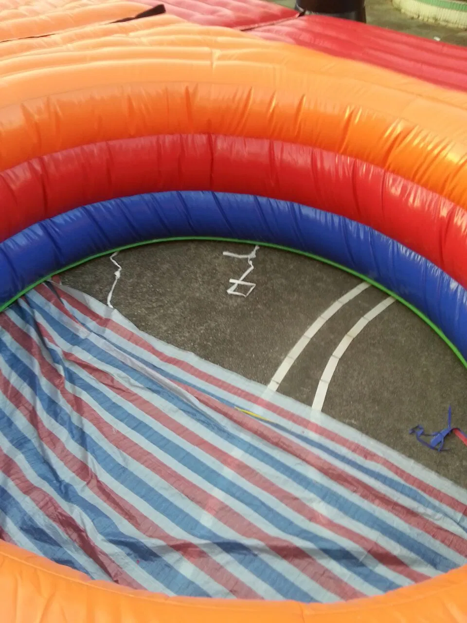 2023 New Inflatable Beach Jumping Volleyball Field for Sale