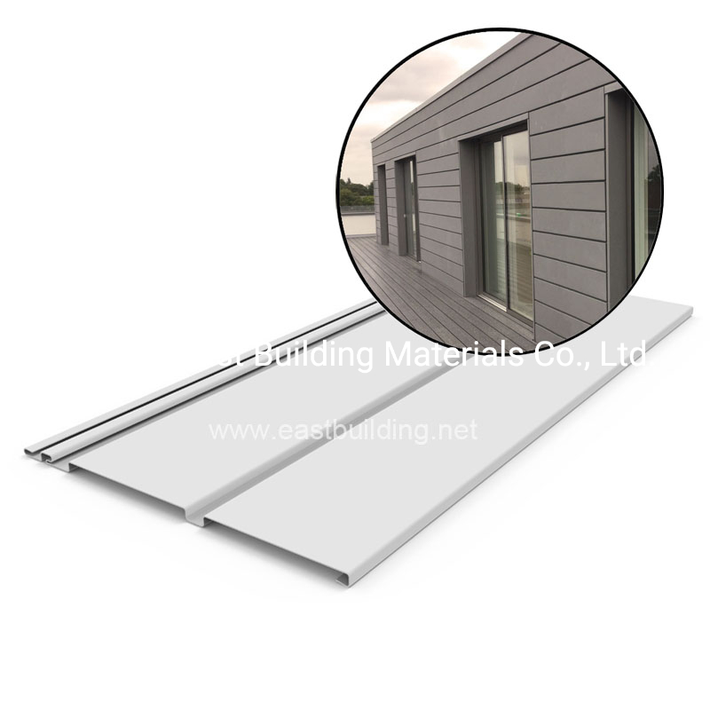 PVC Vinyl Siding PVC Soffit PVC 3D Fluted 16cm Wide for Exterior 20 Years Guarantee