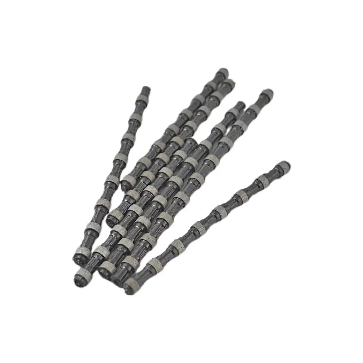 Diamond Wire Rope for Stone Cutting on Wire Rope Machine