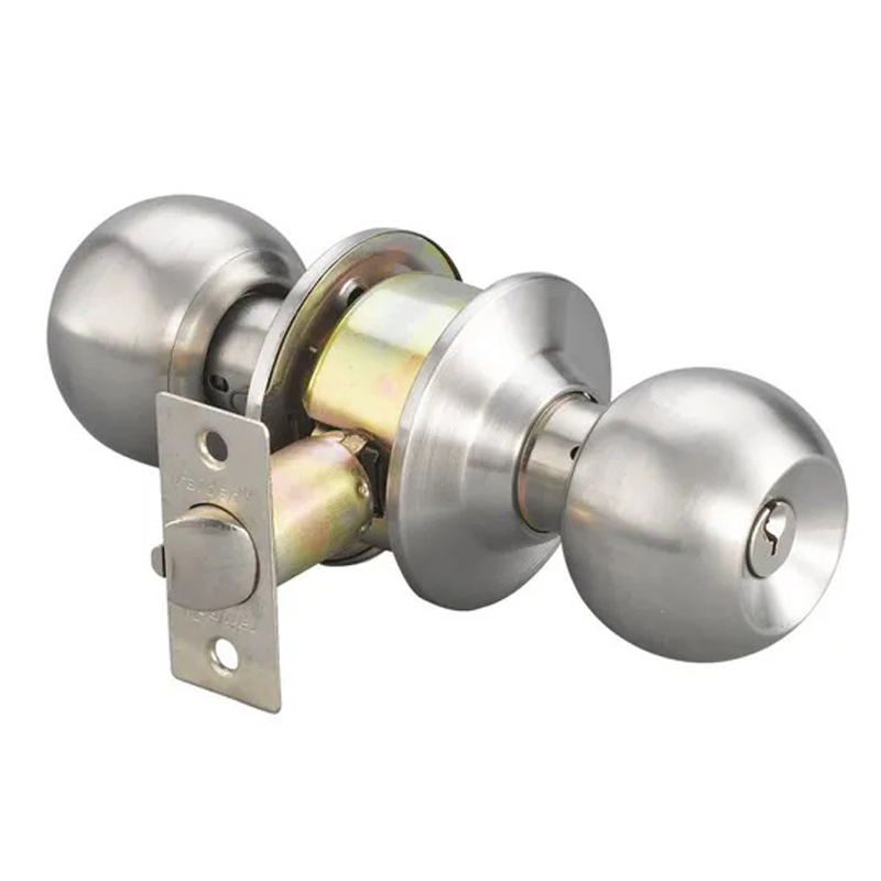 587 Stainless Steel Door Safety Cylindrical Handle Lock Key Lock
