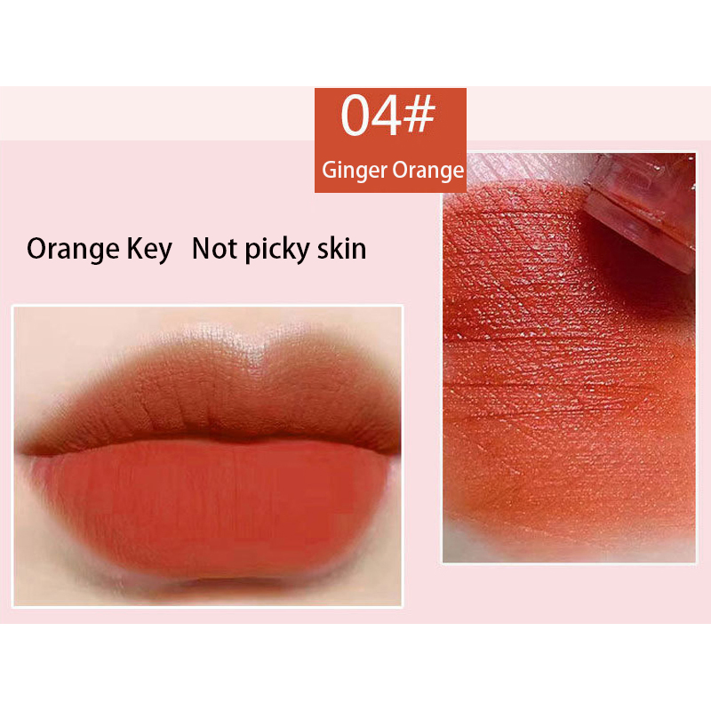 OEM Small Ice Lip Glaze Nonstick Glass Velvet Matte Lip Gloss Liquid Lipstick