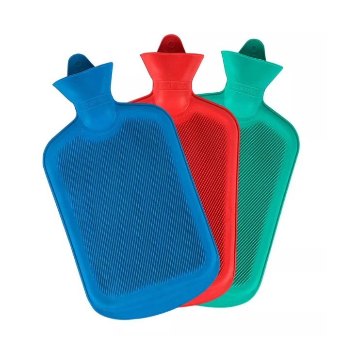 Wholesale Medical Grade Rubber Hot Water Bottle Bag 500ml, 750ml, 1000ml, 2000ml