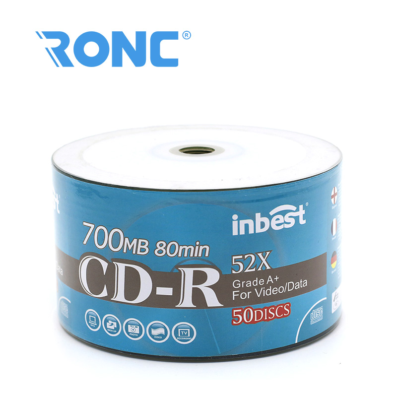 Чистые DVD-R 16x 4.7Гб в термоупаковке