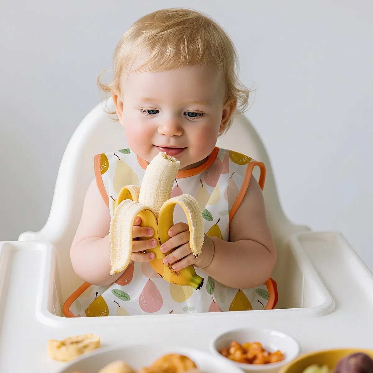 BPA Free Safe Baby Bibs Waterproof Baby Eating Time Feeding Baby Bibs