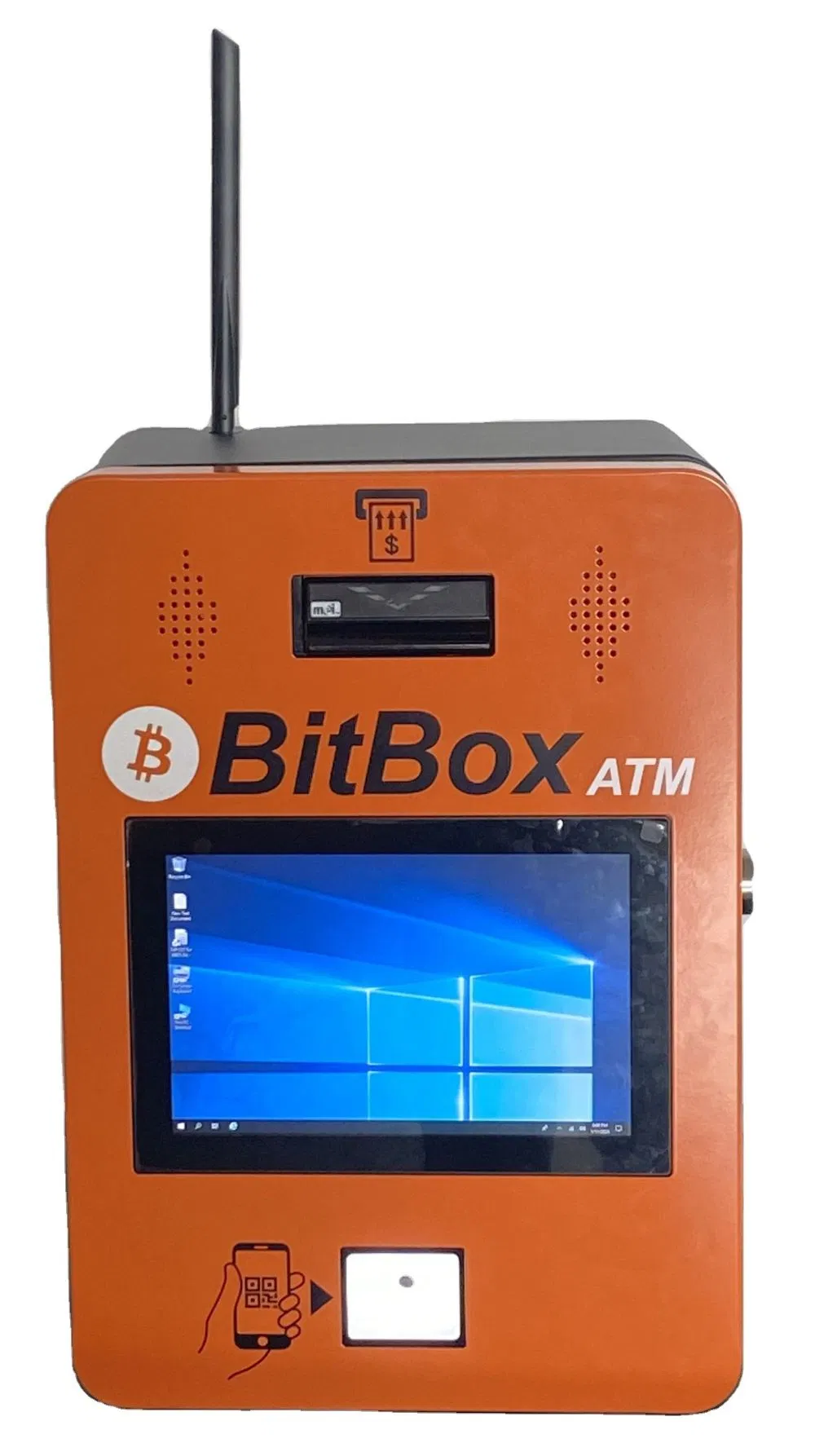 OEM 10.1 Inch Cash Recycling Bitcoin Exchange Machine Btc Token Exchange Kiosk