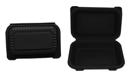 Corn Starch Food Container Black Disposable Biodegradable Lunch Box Take Away Packaging