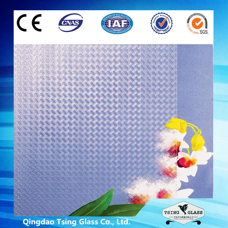 3mm 4mm 5mm 6mm Clear Patterned Glass/Decorative Glass/Building Glass