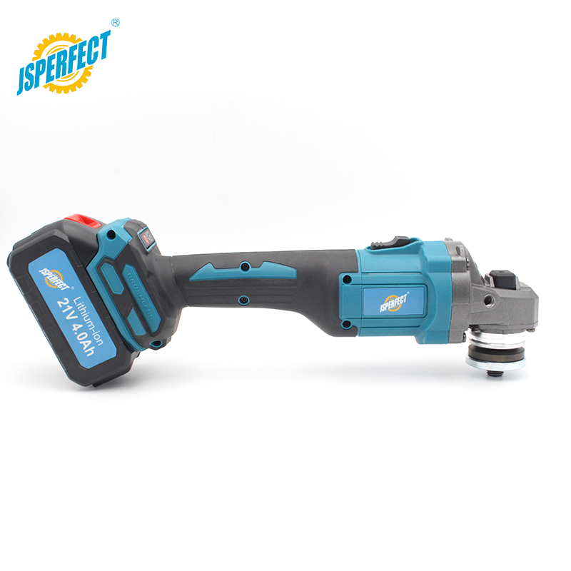 Jsperfect 115mm DC Brushless Angle Grinder with Variable Speed OEM Good Quality Powerful Feature