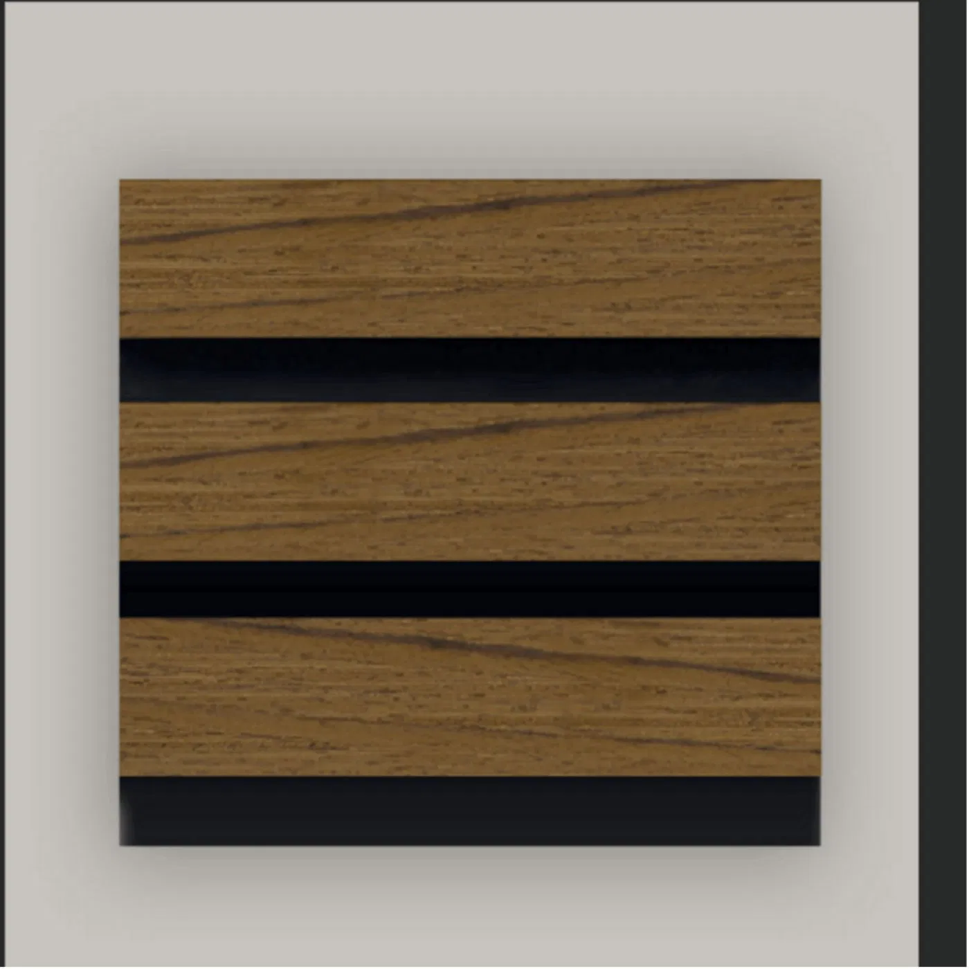 Anti Fungal PVC Acoustic Slat Wall Panel Boards Direct From Factory