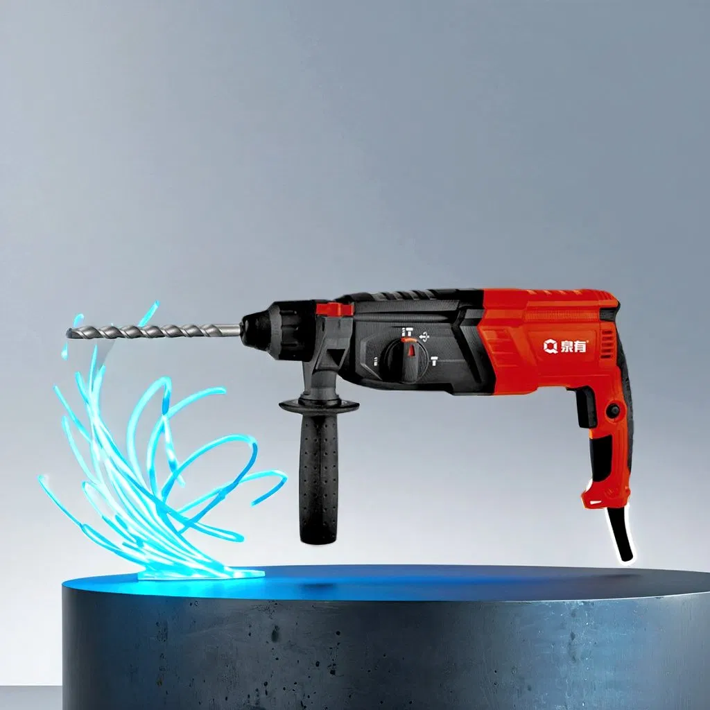 Qy-3003n 1000W/3.4j/4900rpm Industrial-Grade Triple-Function Rotary Hammer