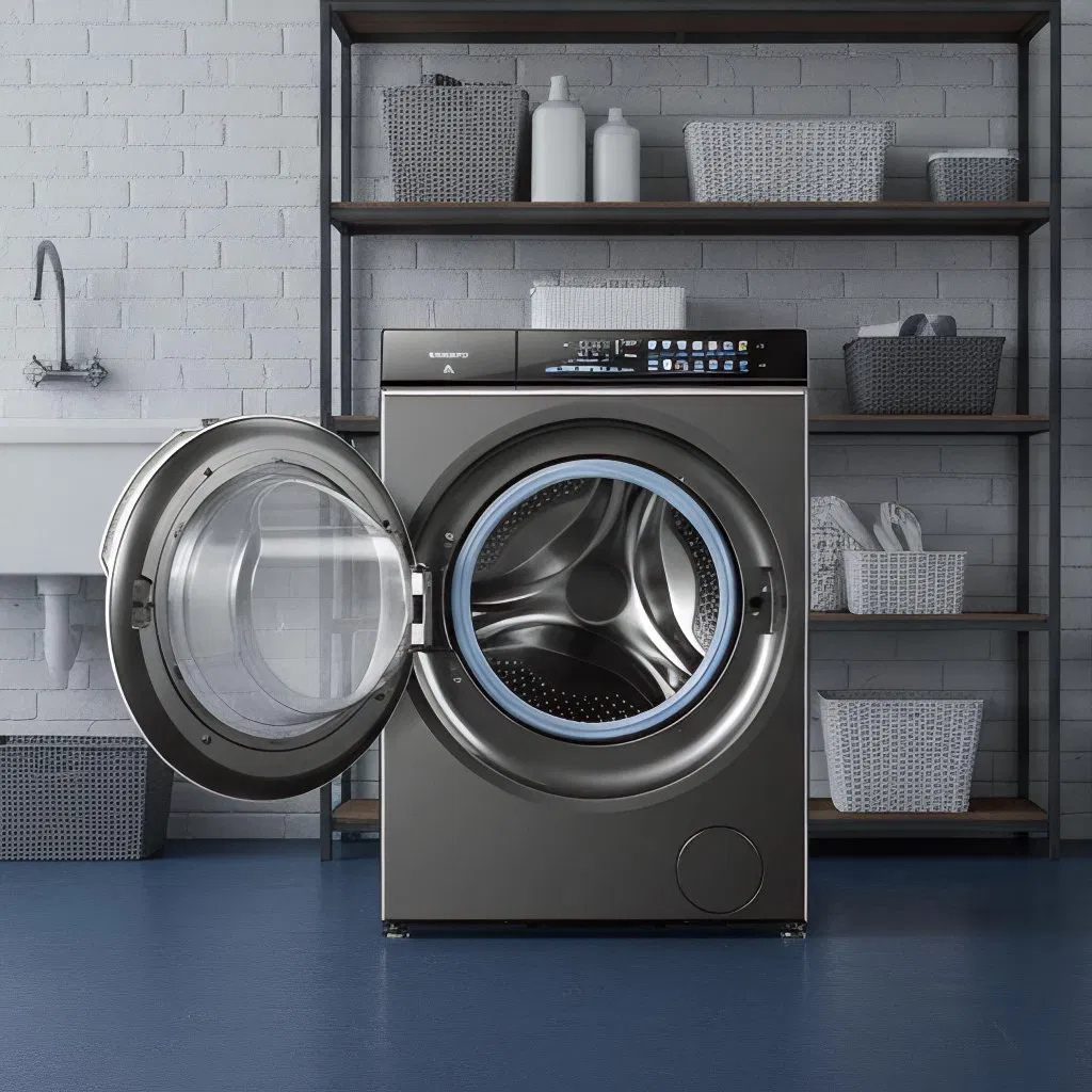 12kg High-Efficiency Color Screen Front Loading BLDC Washing Machine