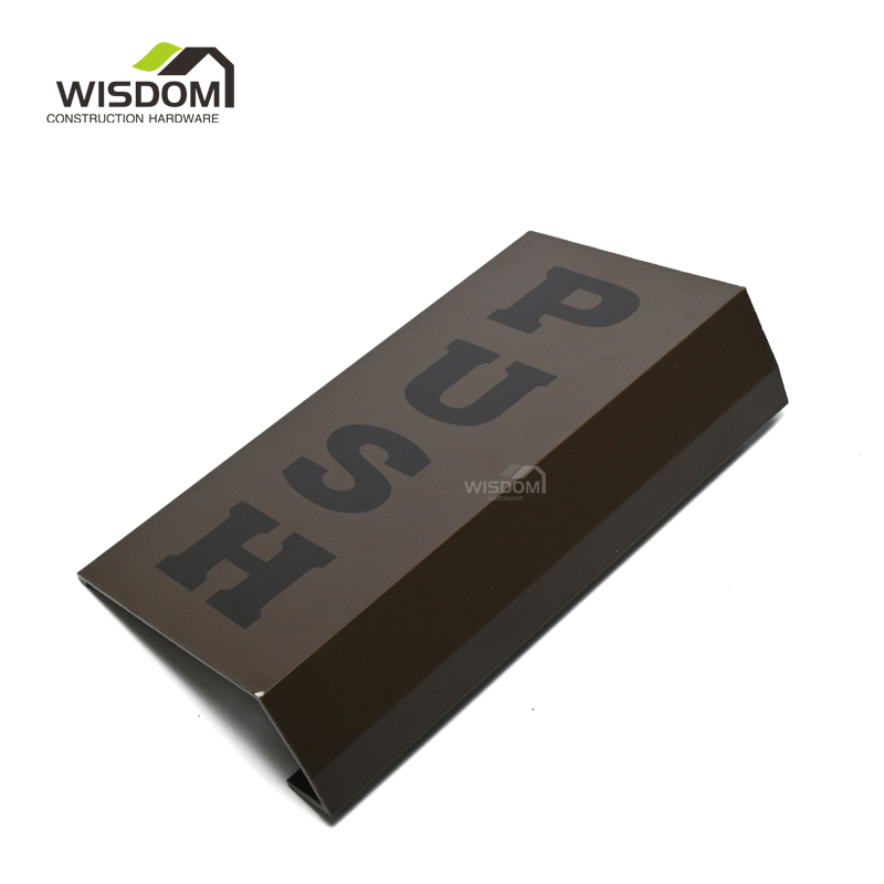 UPVC&Aluminium K Shape Window Handle Concealed Sliding Door Window Handle