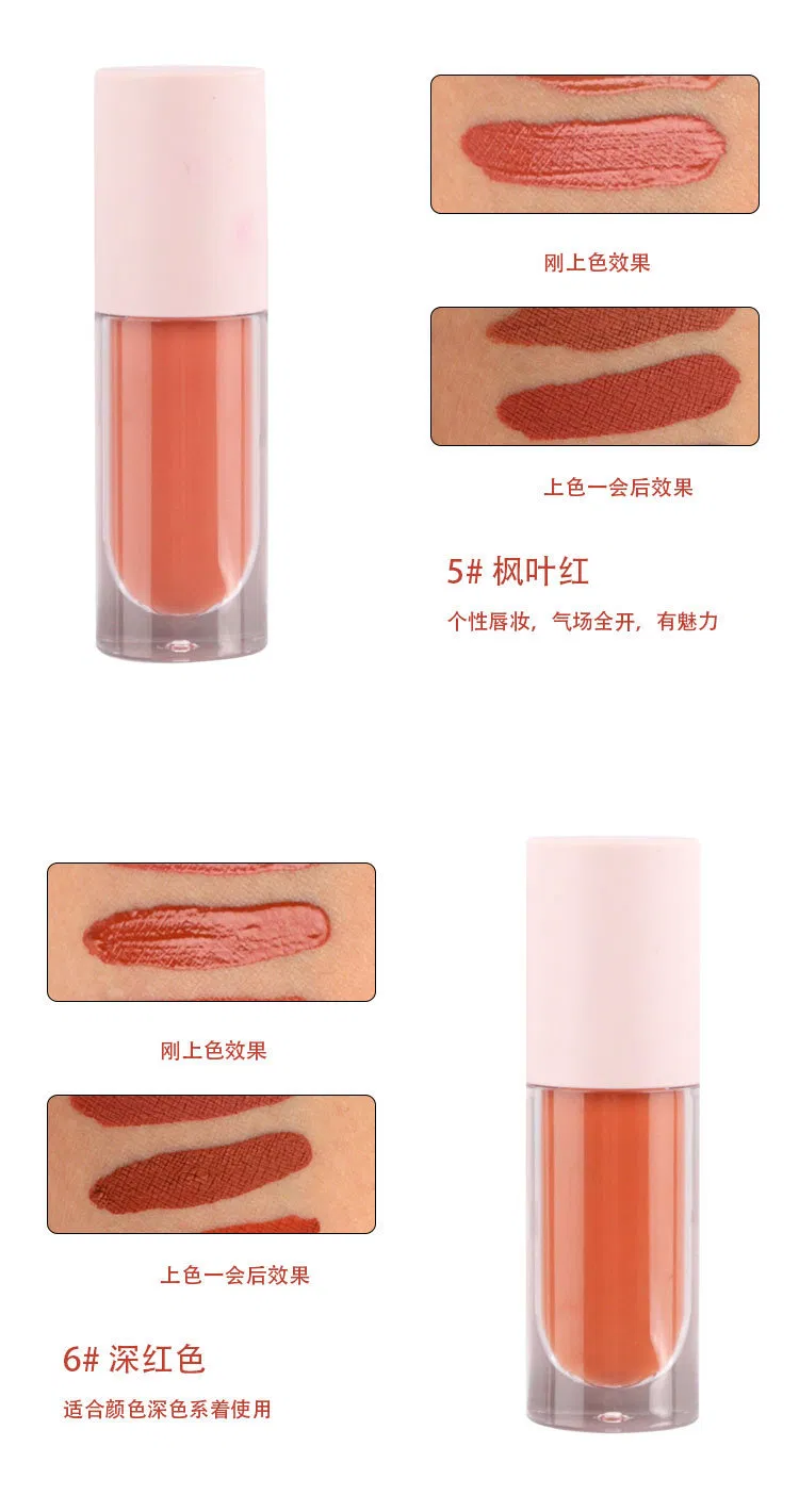 OEM Private Logo Cross-Border Hot Sale Eight-Color Non-Stick Liquid Lipstick