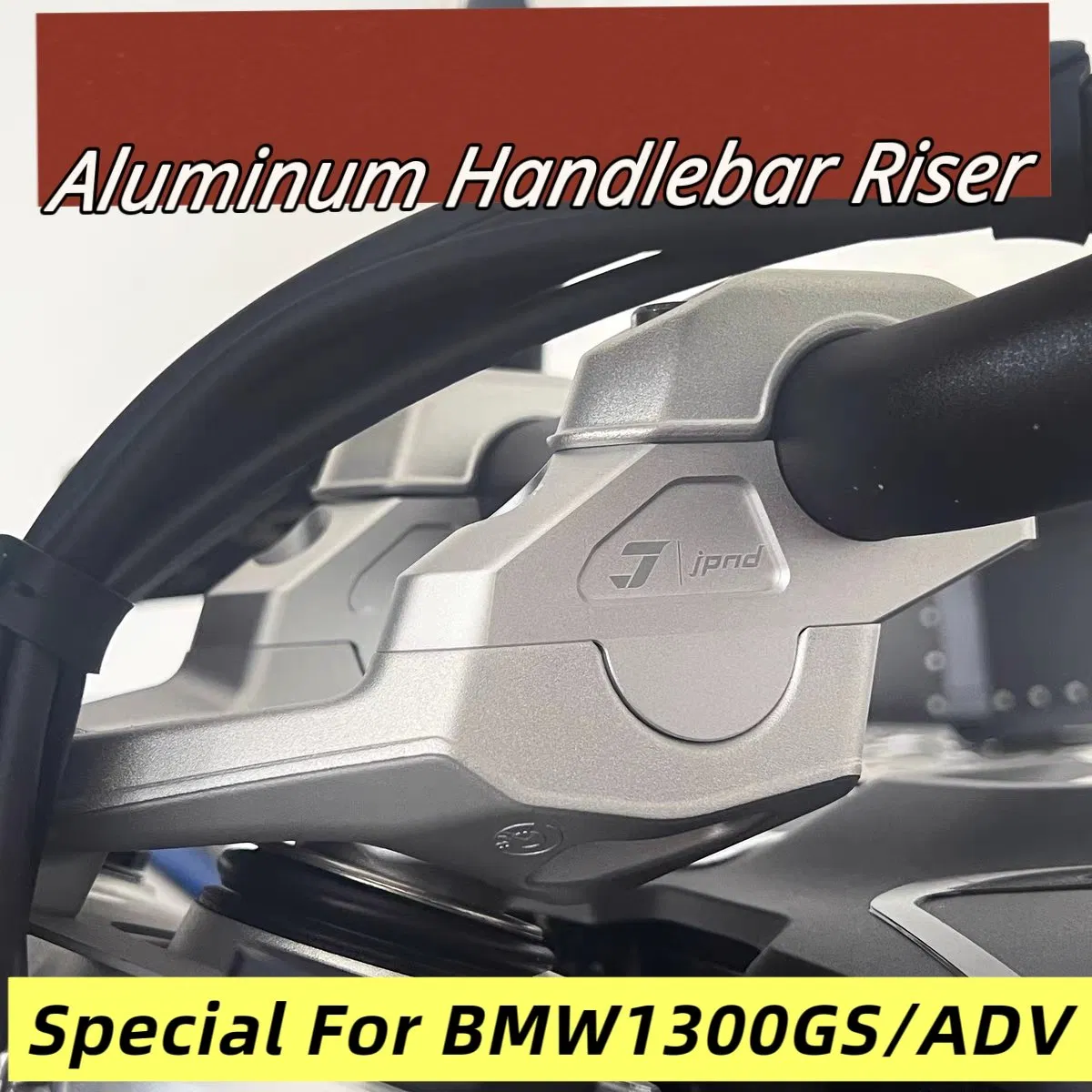 BMW R1300 GS Adventure Handlebar Raiser Adapter Clamp Kit