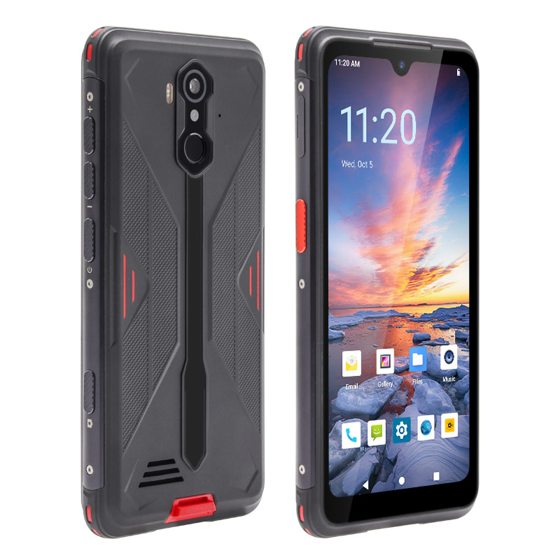 Защищённый смартфон Uniwa TS818 с отпечатком и беспроводной зарядкой