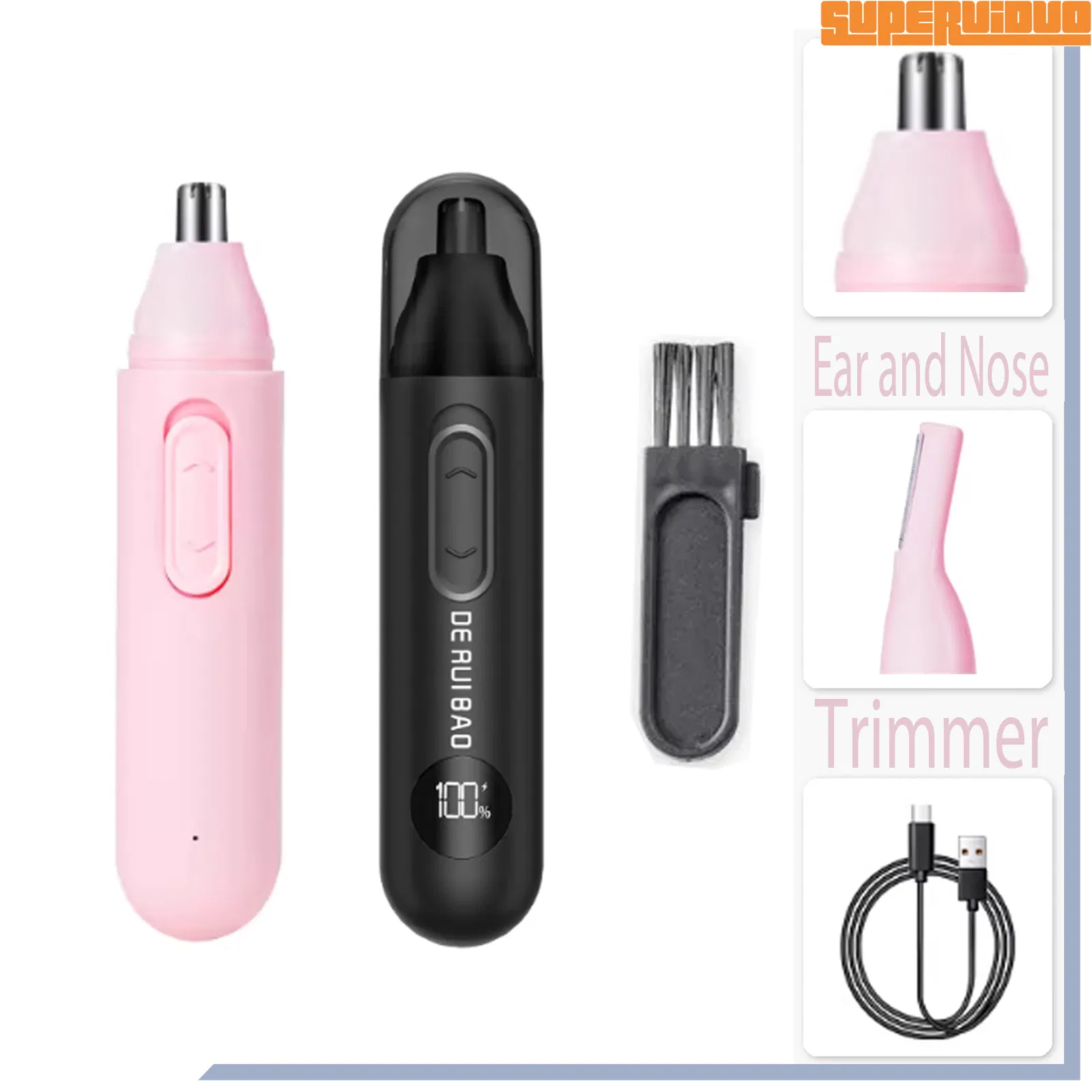 OEM/ODM Customized Beauty Appliance Ear and Nose Trimmer