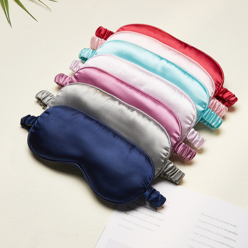 Wholesale Quality Faux Silk Sleep Shade Hot Compress Steam Eye Mask