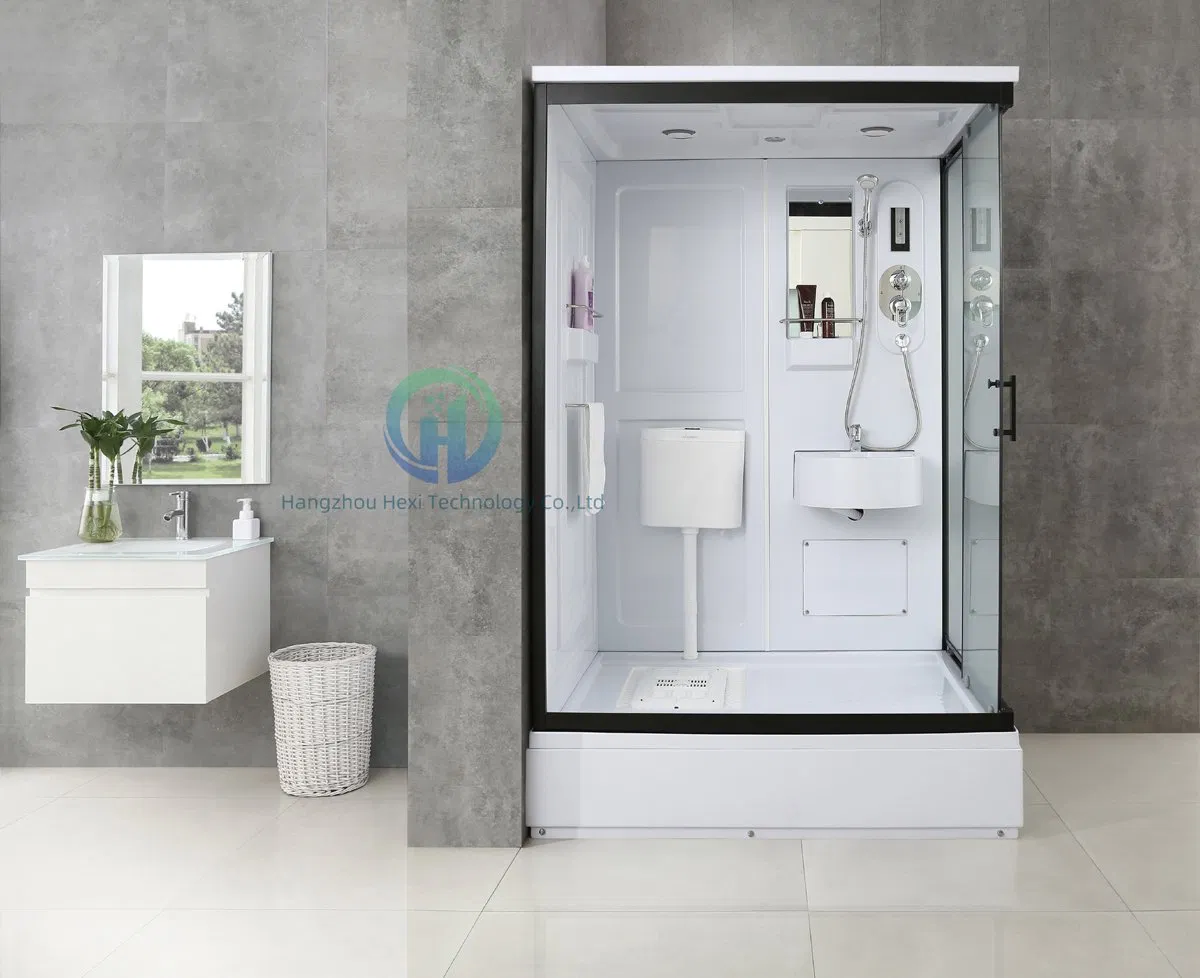 Most Convenient Prefab Toilet Bathroom Concealed Integrated Capsule Bathroom All in One Bathroom
