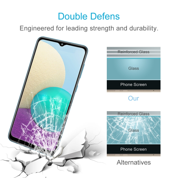 Защитная плёнка 2.5D 9H для iPhone и Samsung