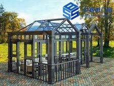 Chinese Factory Outlet Factory Price Newly Designed Aluminum Alloy Sunroom with Low-E Double Tempered High Quality Glass