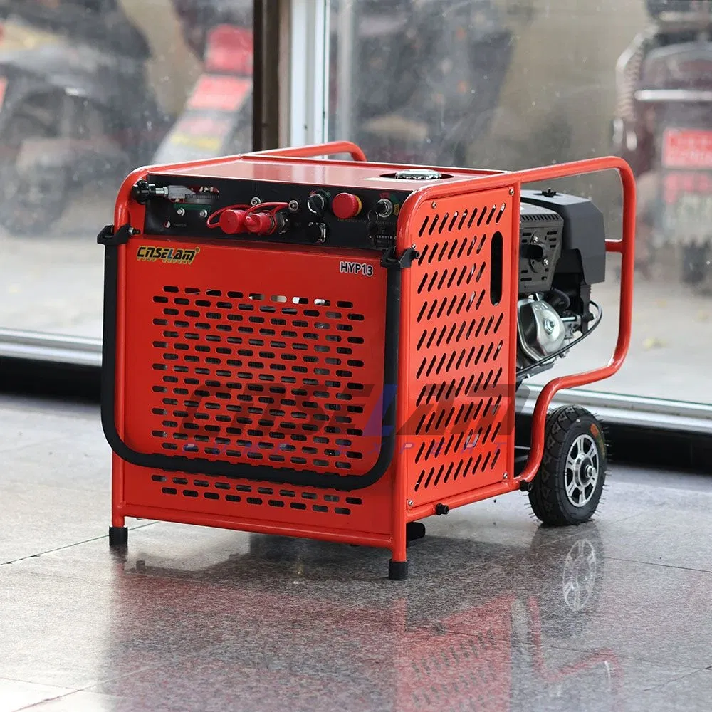 Factory Direct 13 HP Diesel Engine Hydraulic Power Unit with Wheels